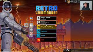 Retro Commander RTS Single amp Multiplayer [upl. by Ahto]