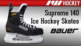 Bauer Supreme 140 Ice Hockey Skate Review [upl. by Tigirb]