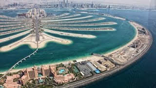 Constructing Palm Jumeirah Dubai — Palm Island Dubai — Megastructure  Nakheel [upl. by Notkcorb839]