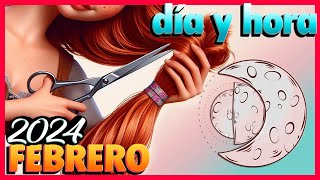 Dias de Luna para Cortar el Cabello en Febrero 2024 [upl. by Lainad]