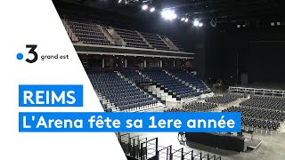 Reims  lArena fête son premier anniversaire quel bilan pour la salle de spectacle [upl. by Nevur]