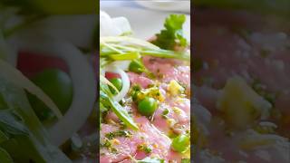 Carpaccio de veau aux agrumes  shorts recette cuisine tutorial [upl. by Teeniv]