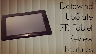 Datawind UbiSlate 7Ri Tablet Review Features Apps Games Demo [upl. by Maples]