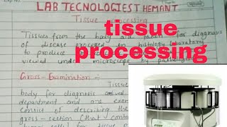 Tissue processing in HindihistologymicrotomeHampE stainingbasic step of tissue processingpatholog [upl. by Anna-Diana]