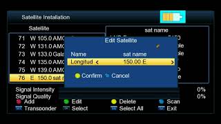 how to manually add satellite names for DMYCO V8 Finder [upl. by Anidam]