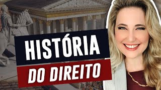 HISTÓRIA DO DIREITO resumo de cada período histórico  Evolução do pensamento jurídico [upl. by Immij]