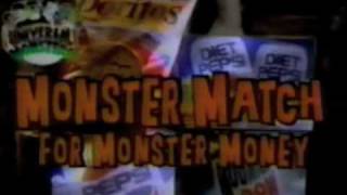 PepsiFritoLay quotMonster Matchquot commercial  1991 [upl. by Isborne]