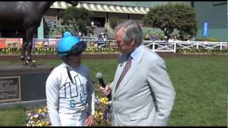 Santa Anita Diaries Joe Talamo [upl. by Atnauqal]