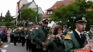 Großer Festumzug beim Berndorfer Freischießen [upl. by Yeldnarb]