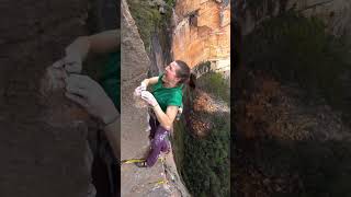 Climber falls Follow for more rockclimbing [upl. by Cathyleen]