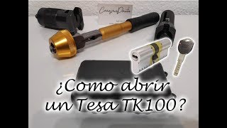 ¿Cómo abrir un tesa TK100 [upl. by Saffren253]