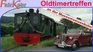 Kastendampflok quotPlettenbergquot beim Oldtimertag der MME [upl. by Atinihs]