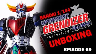 BANDAI 1144 HG GRENDIZER INFINITISM UNBOXING [upl. by Ennayk]