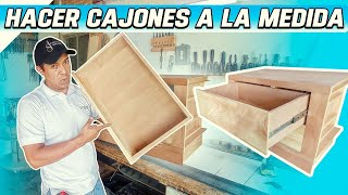 Fabricación e Instalación de cajones a medida elmueblemoderno [upl. by Twedy]