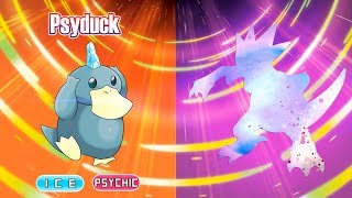 PSYDUCK and GOLDUCK with Alola form [upl. by Anas325]