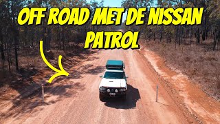 WE GAAN OFF ROAD IN AUSTRALIË MET ONZE NISSAN PATROL 258 [upl. by Schilling270]