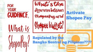 What is the difference between shopeepay and shopee wallet [upl. by Adhern619]