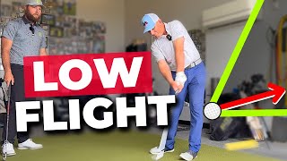 How To Hit Irons Pure And LOW Trajectory Control And Ball FLIGHT Laws elitegolfschools [upl. by Ellehsyt]