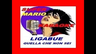 LIGABUE  QUELLA CHE NON SEI  KARAOKE [upl. by Lezlie175]