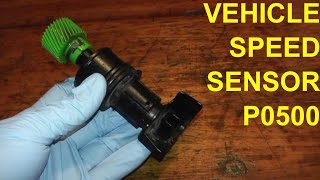 Vehicle Speed Sensor P0500 Replacement [upl. by Malony404]