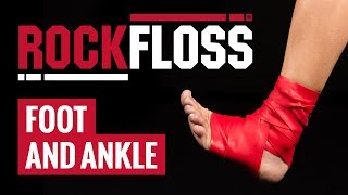 RockTape  RockFloss Tutorial  Foot and Ankle [upl. by Iover980]