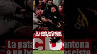 La patada de Eric Cantona a un Hooligan💥⚽️  PremierLeague [upl. by Schwerin]