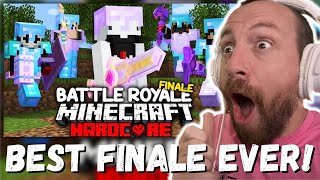 BEST FINALE EVER SpeedSilver 100 Players Simulate Minecrafts Deadliest Tournament FINALE REACTION [upl. by Ilat]