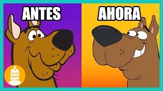 ScoobyDoo Antes Vs Ahora Atómico 151 en Átomo Network [upl. by Loss]