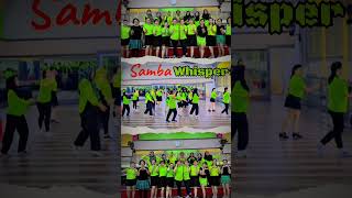 Samba Whisper Line Dance [upl. by Anoynek]