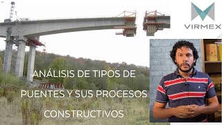 ¿Cómo se construyen los puentes ¿Qué tipos de puentes hay [upl. by Madi]