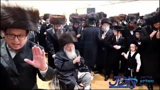 Gaved Pshevorsk Perfoms Mitzvah Tantz At His Einikels Wedding  Kislev 5784 [upl. by Dulcy108]