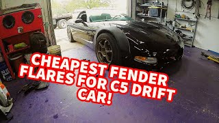 DURAFLEX fender flares for C5 Corvette part 1 of 2 [upl. by Roberts]