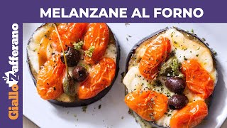 MELANZANE AL FORNO VELOCI [upl. by Anawat77]