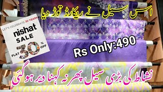 Nishat sale Today  Nishat Special Offer Sale flat 30 Off All Summer Collection 26 July 2024 [upl. by Amol]