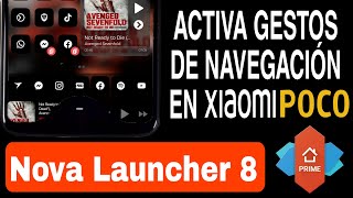 Gestos De Navegación No Funcionan Solucion HyperOS Android 14 Nova Launcher [upl. by Murphy]