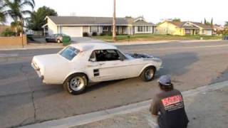 460 Powered 67 Mustang all Motor [upl. by Freiman]