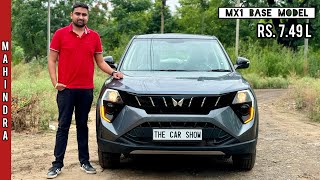 New Mahindra Xuv3XO MX1 2024 🔥 Best Base Model in the Segment  Rs 749L  Xuv 3xo Grey Colour [upl. by Slerahc]