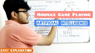 Minimax Game Playing Algorithm in Artificial Intelligence [upl. by Garzon]