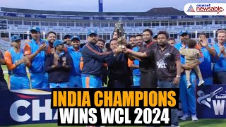 WCL 2024 Final India Champions Beat Pakistan Champions by 5 Wickets [upl. by Ahsinat]