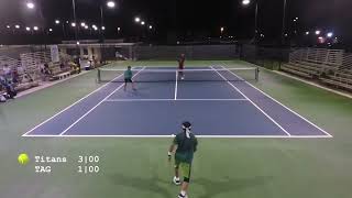 30 div  Nissan Titans vs Biba TAG 09052024  Guam tennis [upl. by Enyawal]