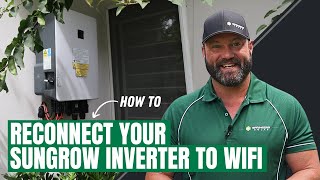 How to Reconnect Your Sungrow Inverter to WiFi [upl. by Atiek]