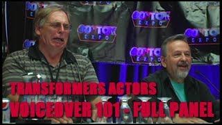 How To Get Into Voiceover w Transformers Garry Chalk amp Paul Eiding FULL PANEL from TFcon 2011 [upl. by Ahsieker224]