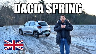 Dacia Spring  The Cheapest EV ENG  Test Drive and Review [upl. by Libbey808]