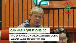 Cannabis Questions 50  THC en kanker werken zetpillen goed [upl. by Oknuj]