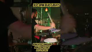 Benighted  Necrobreed drumcam blastbeats drumming [upl. by Collbaith818]