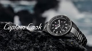 RADO Captain Cook HighTech Ceramic Diver Black  15s IT [upl. by Marge]