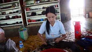 The Manual Making of the Cheroots in Myanmar [upl. by Minne]