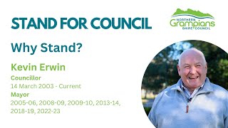 Northern Grampians Shire Council  Stand For Council  Cr Kevin Erwin 2024 [upl. by Dabney]