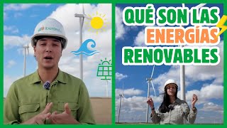 ¿Qué son las energías renovables ¿Qué tipos existen ¡Descúbrelo [upl. by Talyah]