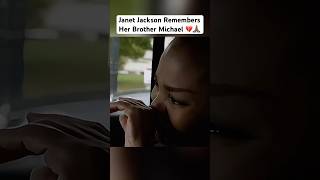 Janet Jackson Remembers Her Brother Michael 💔😞 shorts michaeljackson janetjackson [upl. by Airotnahs245]